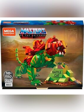 Mega Construx Masters Of The Universe Battle Cat Buildable Action Figure Set NIB